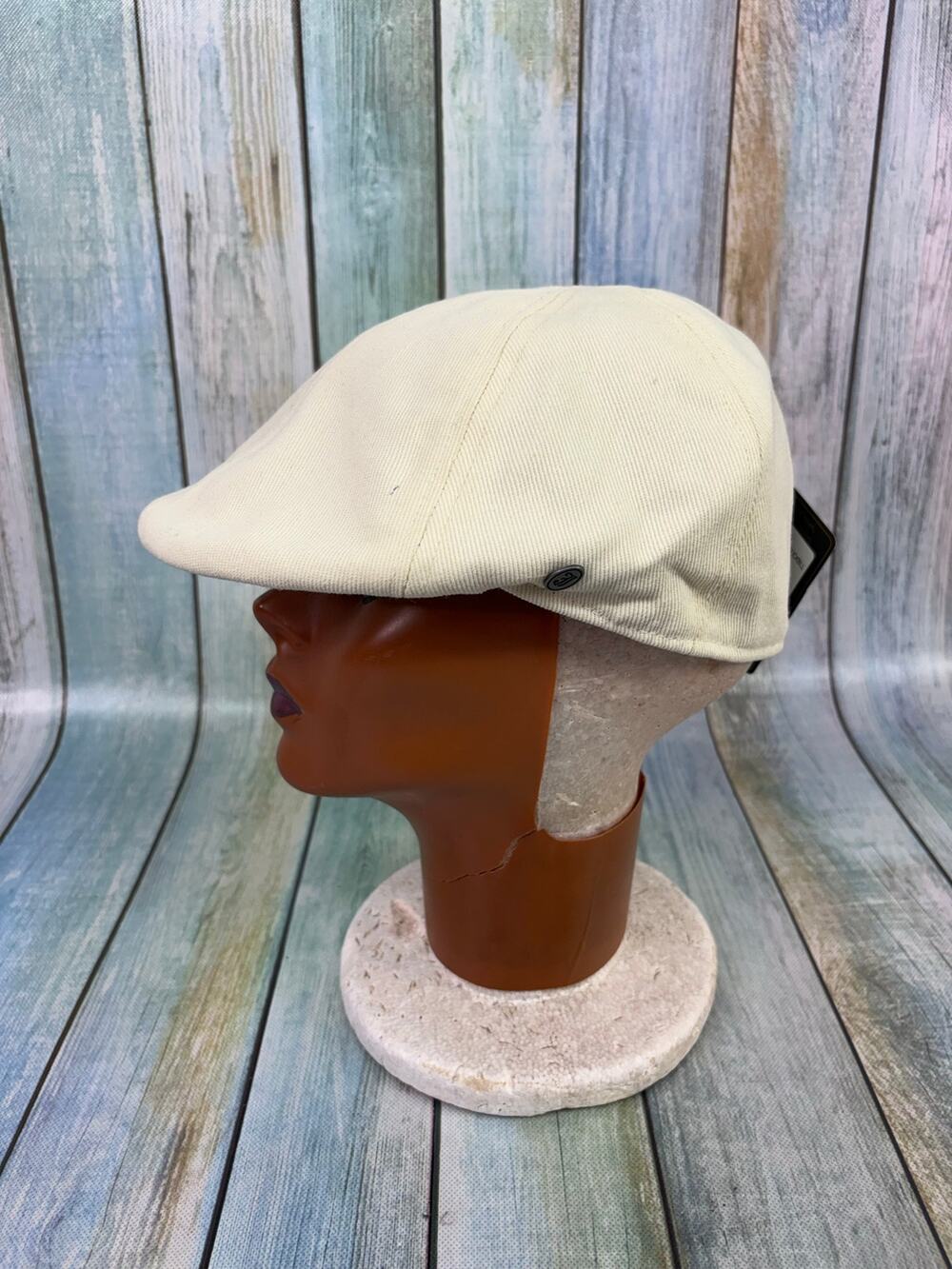 Jaxson Hats New With Tags Cotton Linen Newsboy Cap Medium Flat Duckbill